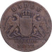 Duitse staten, BADEN, Friedrich I, Kreuzer, 1871, Koper, FR+, KM:252