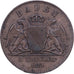 German States, BADEN, Friedrich I, Kreuzer, 1871, Baden, Copper, EF(40-45)
