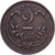 Áustria, Franz Joseph I, 2 Heller, 1893, Bronze, EF(40-45), KM:2801
