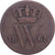 Pays-Bas, William III, Cent, 1861, Cuivre, TB+, KM:100