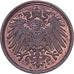 German Empire, Wilhelm II, Pfennig, 1900, Berlin, Copper, AU(50-53), KM:10