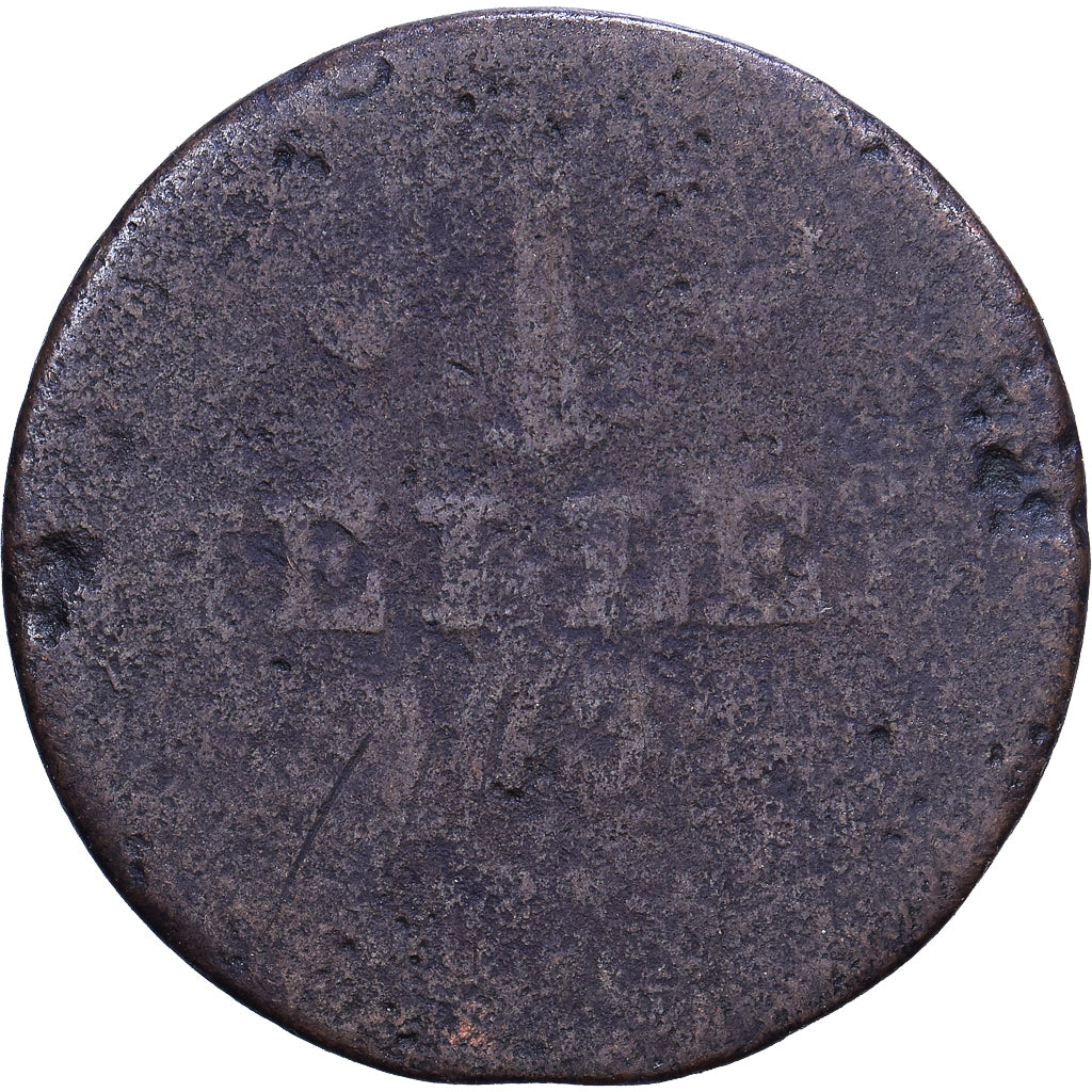 Deutsch Staaten, HESSE-CASSEL, Wilhelm II, Heller, 1831, Kassel, Kupfer, S