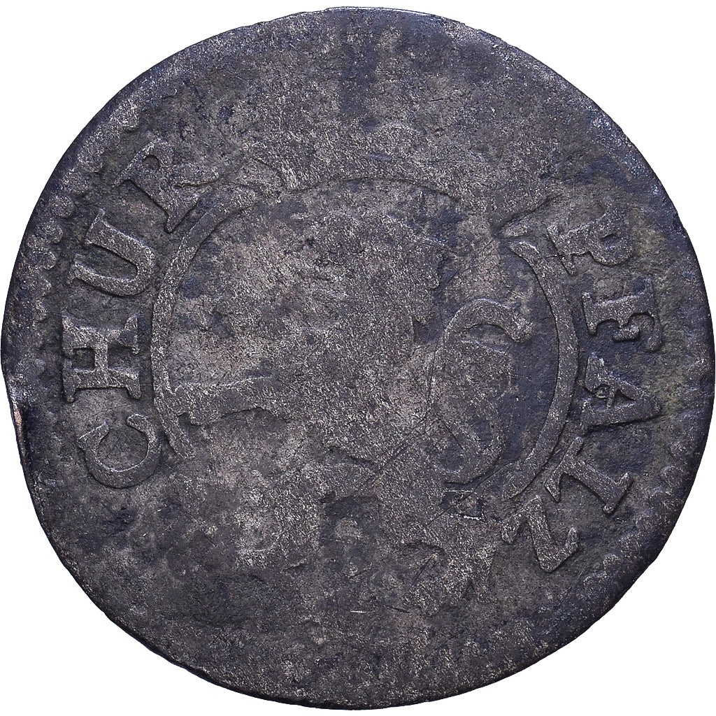 German States, PFALZ-ELECTORAL PFALZ, Karl Theodor, Kreuzer, 1764, Billon