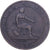 Hiszpania, Provisional Government, 10 Centimos, 1870, Madrid, Miedź, VF(30-35)