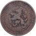Pays-Bas, Wilhelmina I, Cent, 1906, Bronze, TB, KM:132.1