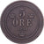 Sweden, Oscar II, 5 Öre, 1899, Kungsholmen, Bronze, AU(50-53), KM:757