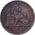 België, Albert I, 2 Centimes, 1911, Brussels, Koper, ZF