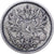 Finlandia, Nicholas II, 50 Penniä, 1874, Plata, MBC, KM:2.2