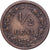 Paesi Bassi, Wilhelmina I, 1/2 Cent, 1901, Utrecht, Bronzo, BB, KM:109.2