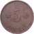 Finlandia, 5 Pennia, 1934, Helsinki, Cobre, BC+, KM:22