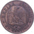 Frankreich, Napoleon III, Centime, Napoléon III, 1855, Lille, chien, Bronze