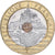 France, 20 Francs, Mont Saint Michel, 1992, Paris, Tri-Metallic, MS(64)