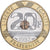 France, 20 Francs, Mont Saint Michel, 1992, Paris, Tri-Metallic, MS(64)