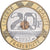 France, 20 Francs, Mont Saint Michel, 1992, Paris, Tri-Metallic, MS(64)