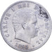 Portugal, Carlos I, 500 Reis, 1893, Silver, EF(40-45), KM:535