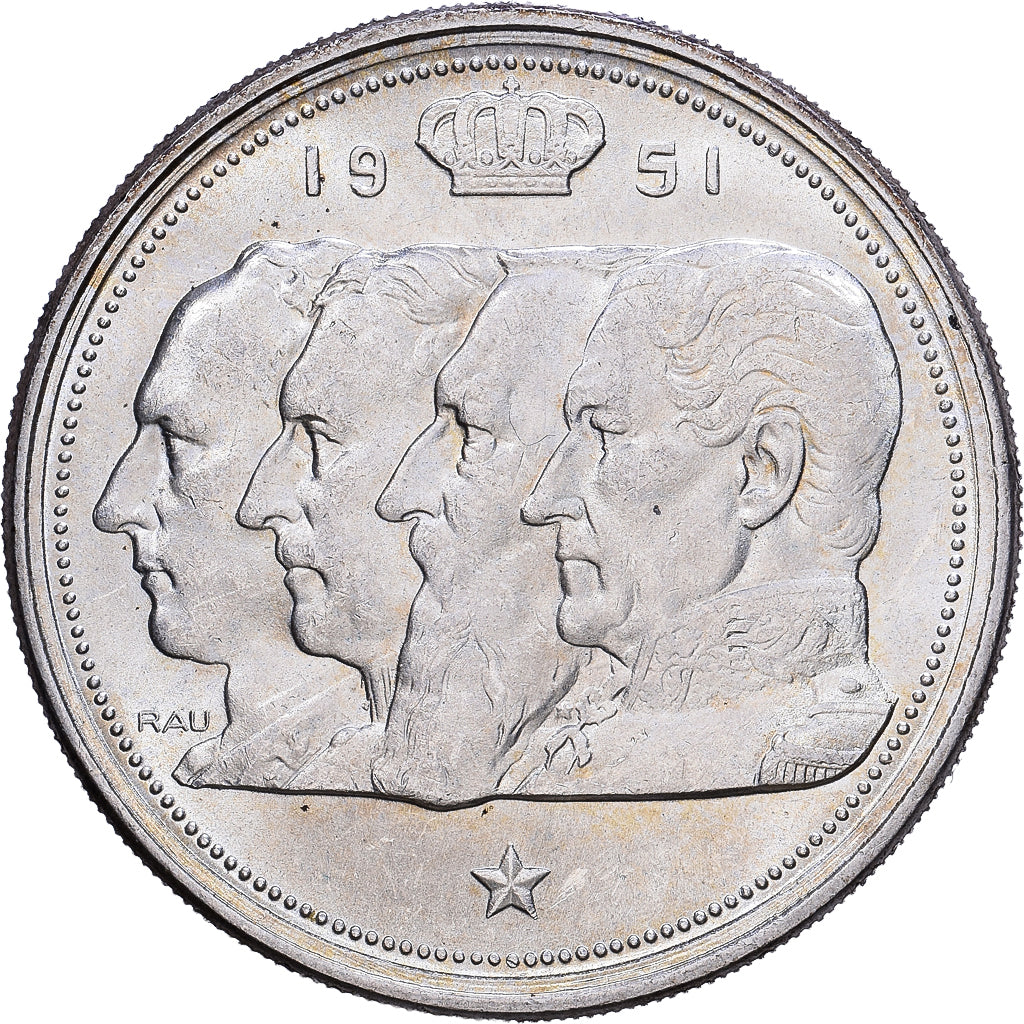 Belgique, 100 Francs, 1951, Bruxelles, Argent, SUP, KM:139