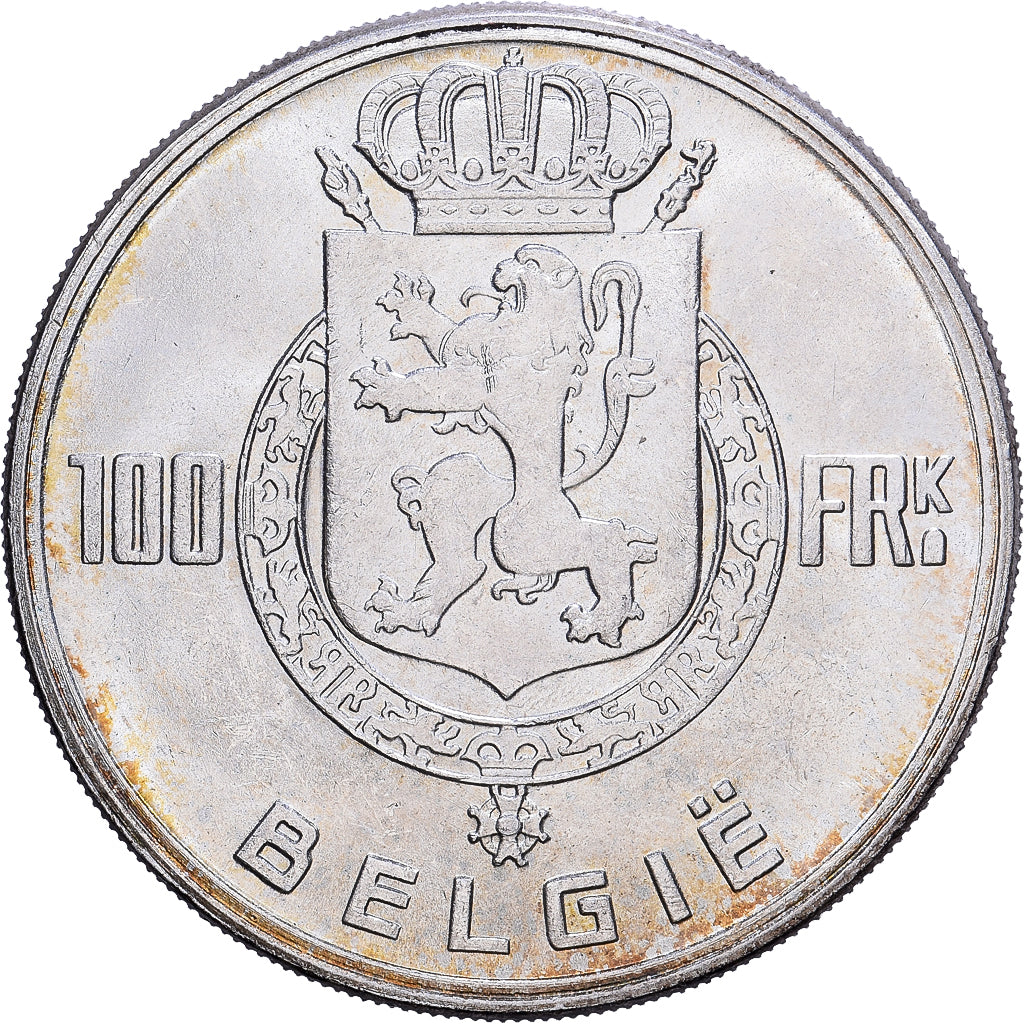 Belgique, 100 Francs, 1951, Bruxelles, Argent, SUP, KM:139