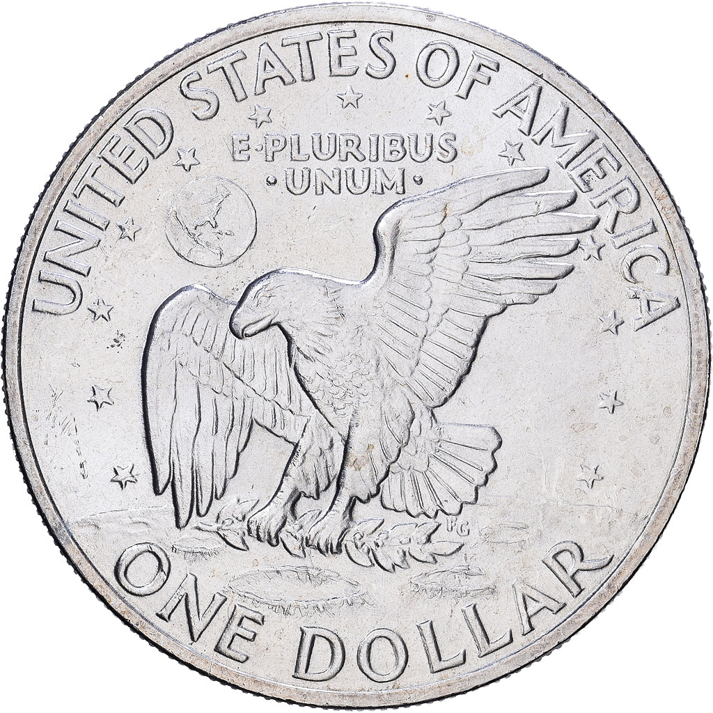 États-Unis, Dollar, Eisenhower Dollar, 1971, San Francisco, Argent, SUP+