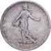 Francia, 1 Franc, Semeuse, 1902, Paris, Plata, BC+, Gadoury:467, KM:844.1
