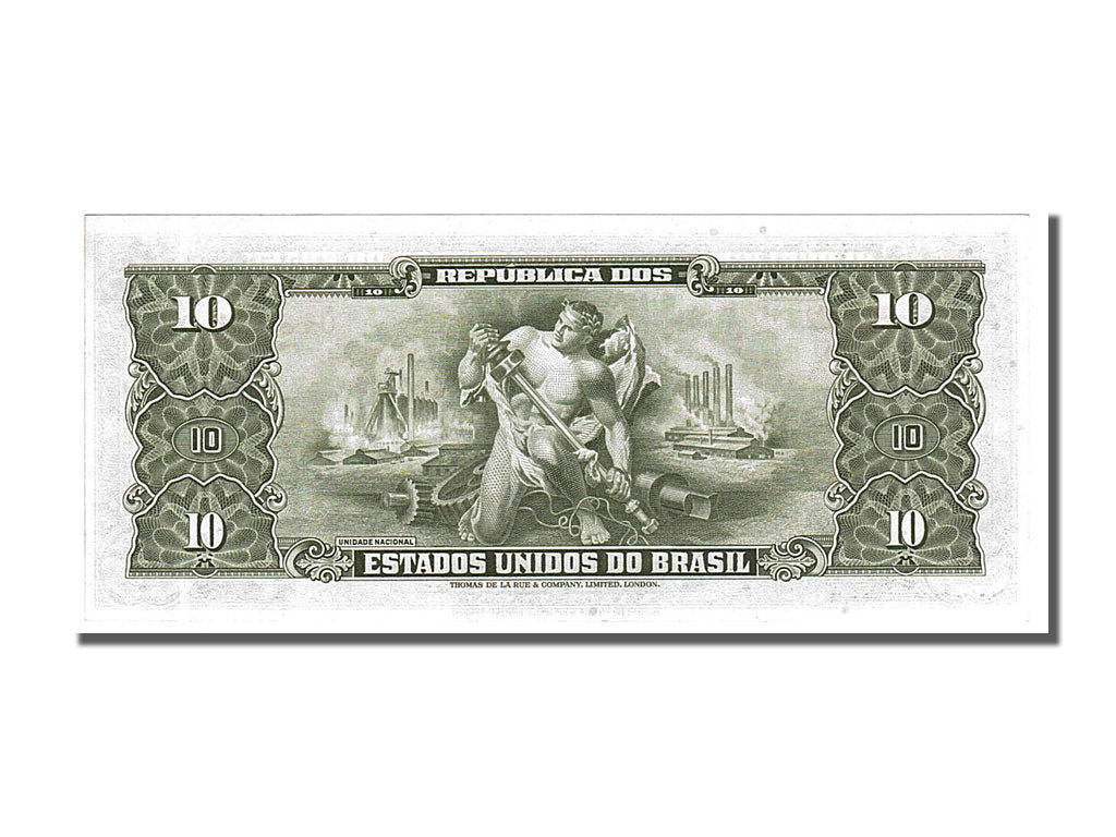 Banknote, Brazil, 1 Centavo on 10 Cruzeiros, 1966, UNC(65-70)