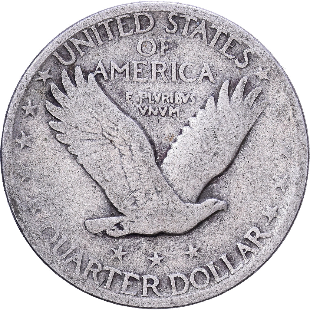 United States, Standing Liberty Quarter, 1925, Philadelphia, Silver, VF(20-25)