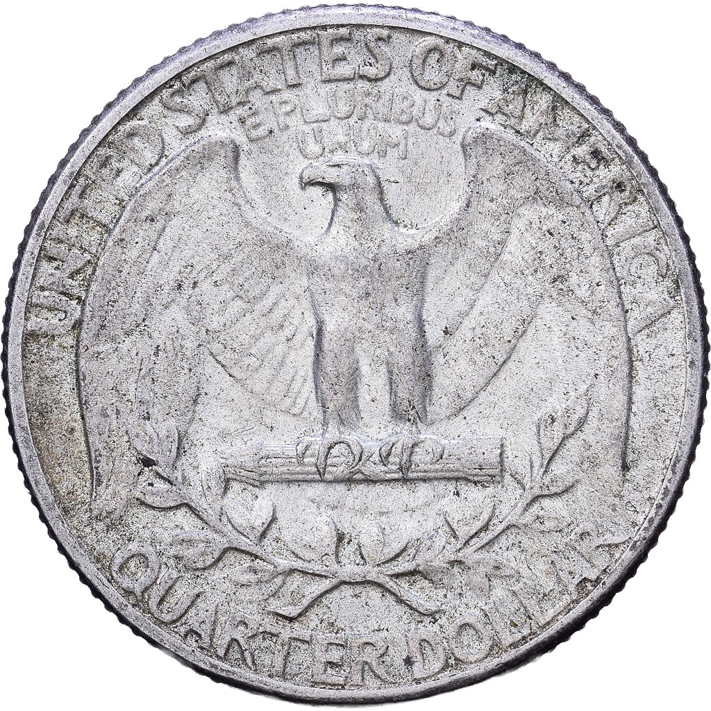 United States, Quarter, Washington, 1942, Philadelphia, Silver, EF(40-45)