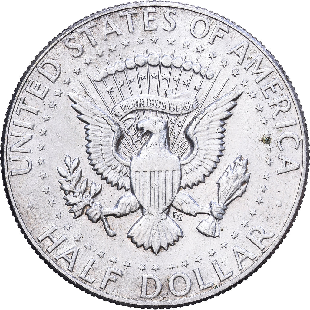 Estados Unidos da América, Half Dollar, 1969, Denver, Prata, MS(60-62), KM:202a