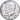 Estados Unidos, Half Dollar, Kennedy Half Dollar, 1966, Philadelphia, Plata