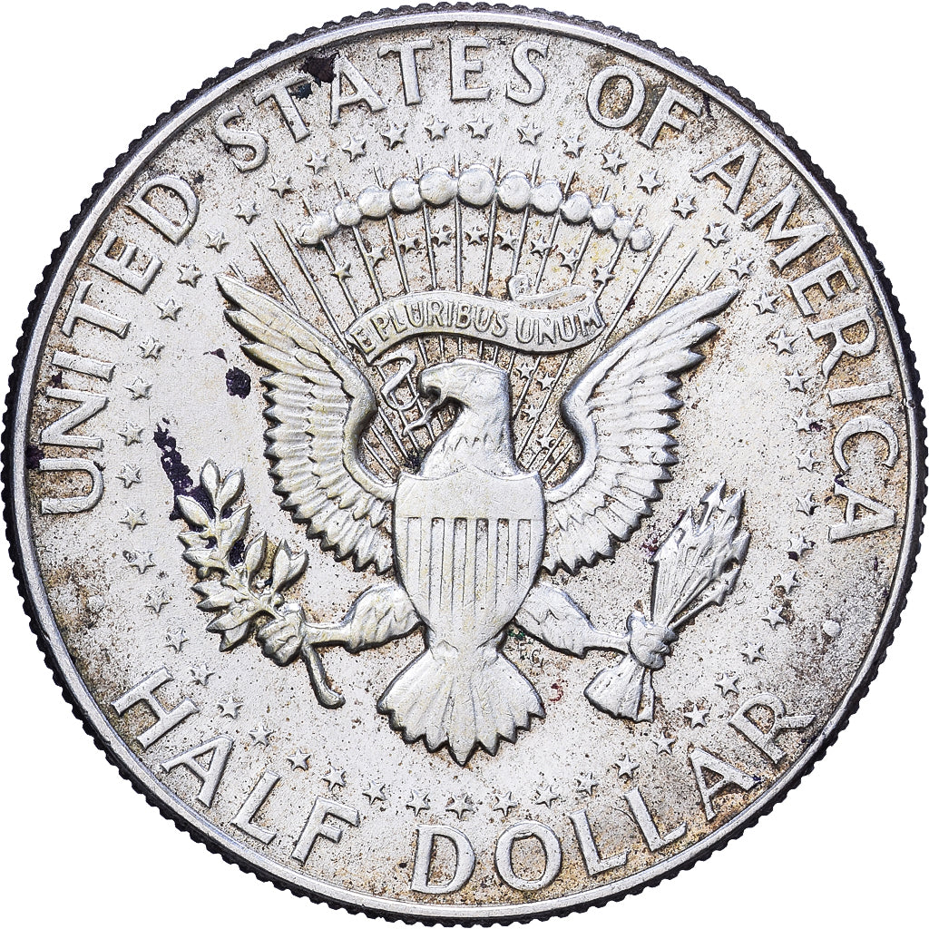 Estados Unidos, Half Dollar, Kennedy Half Dollar, 1966, Philadelphia, Plata