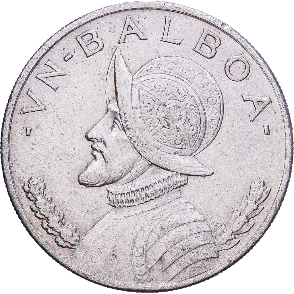 Panamá, 1 Balboa, 1934, San Francisco, Plata, MBC+, KM:13