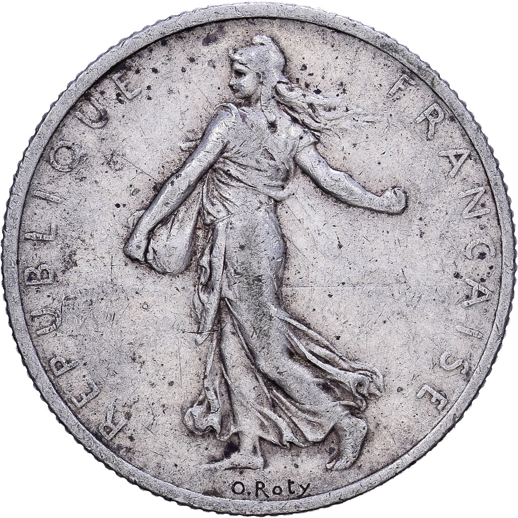 France, 2 Francs, Semeuse, 1900, Paris, Silver, VF(30-35), Gadoury:532