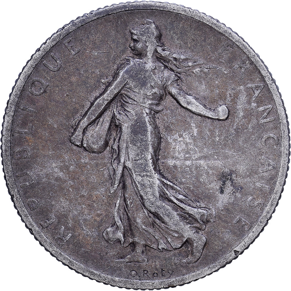 France, 2 Francs, Semeuse, 1900, Paris, Silver, VF(30-35), Gadoury:532