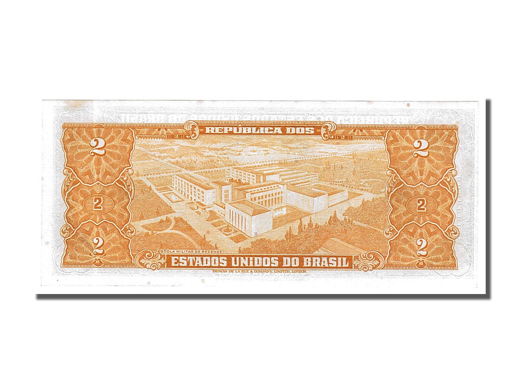 Banknote, Brazil, 2 Cruzeiros, 1956, UNC(65-70)