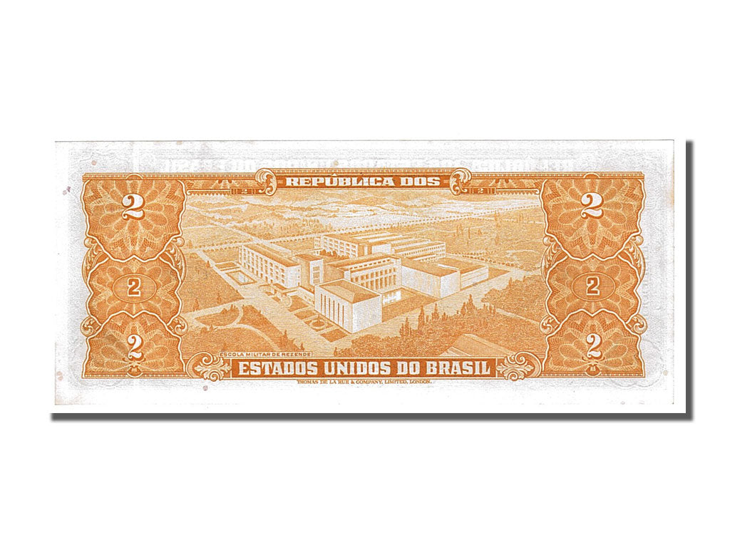 Banconote, Brasile, 2 Cruzeiros, 1956, FDS
