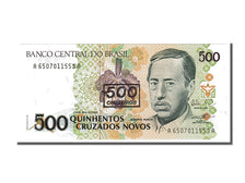 Geldschein, Brasilien, 500 Cruzeiros on 500 Cruzados Novos, 1990, UNZ