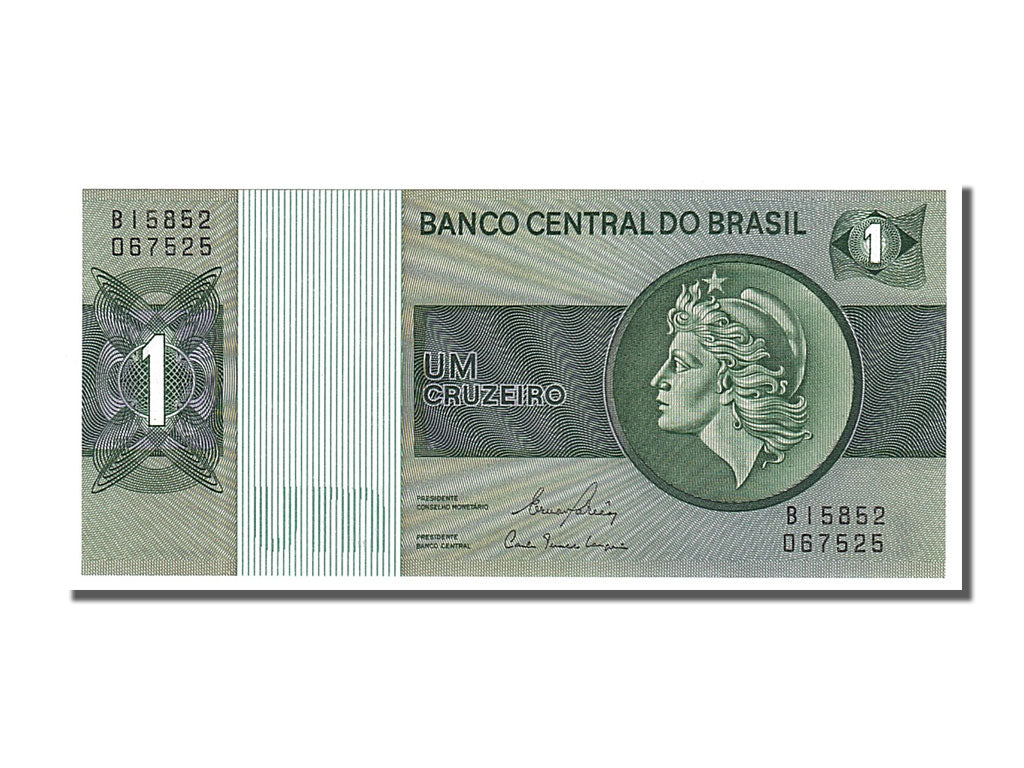 Banknote, Brazil, 1 Cruzeiro, 1980, UNC(65-70)