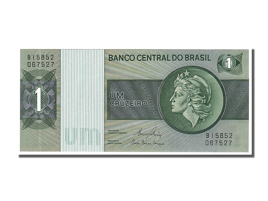 Banknote, Brazil, 1 Cruzeiro, 1980, UNC(65-70)