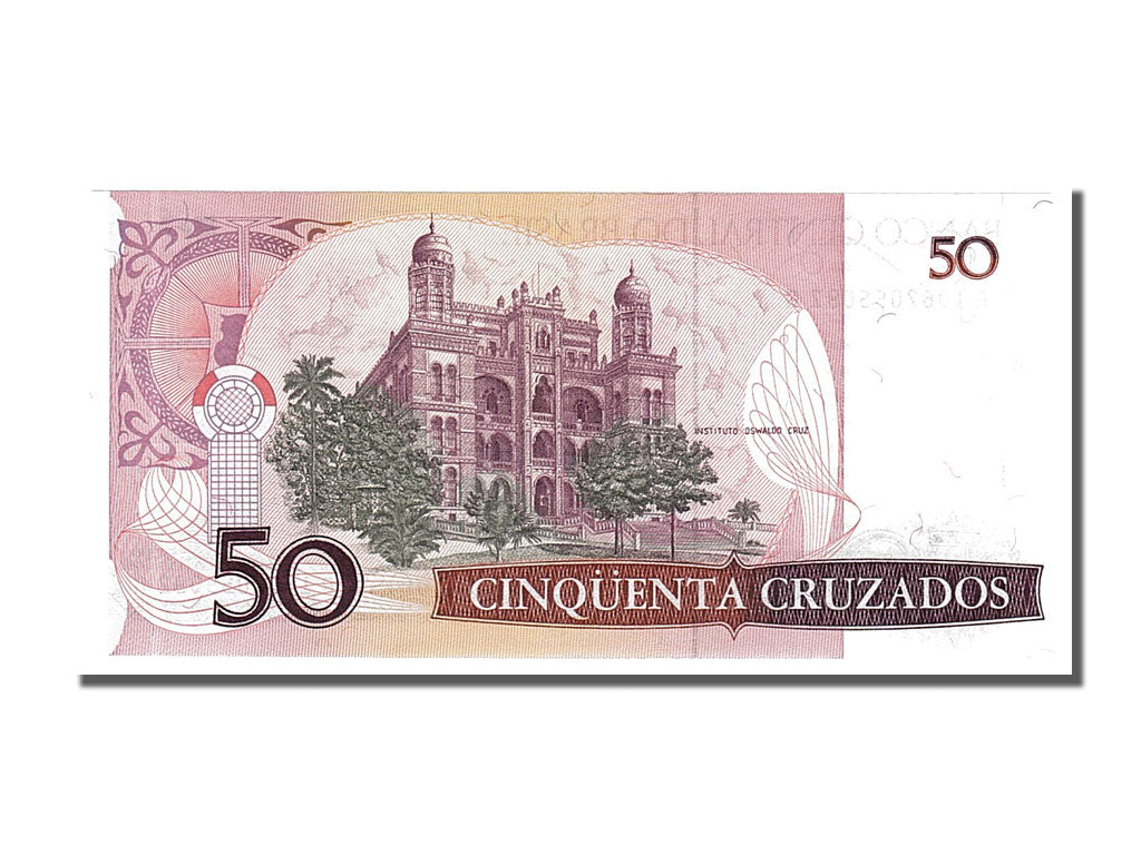 Banknote, Brazil, 50 Cruzados, 1986, UNC(65-70)