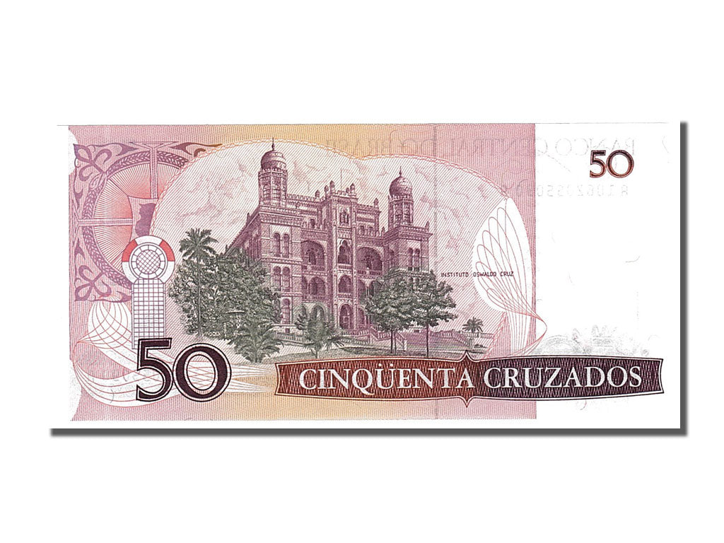 Banknote, Brazil, 50 Cruzados, 1986, UNC(65-70)