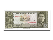 Banknote, Bolivia, 10 Pesos Bolivianos, 1962, UNC(65-70)