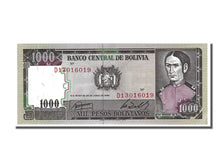 Banknote, Bolivia, 1000 Pesos Bolivianos, 1982, 1982-06-25, UNC(65-70)