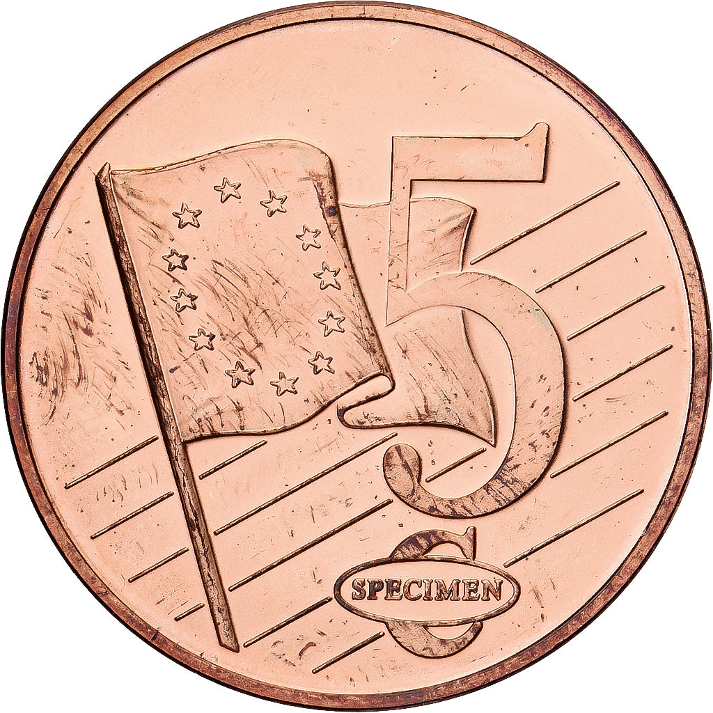 Latvia, Medal, 5 C, Essai-Trial, 2003, MS(65-70), Copper