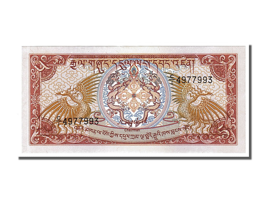 Banknote, Bhutan, 5 Ngultrum, 1985, UNC(65-70)