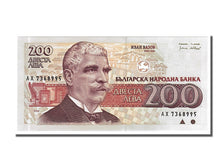 Biljet, Bulgarije, 200 Leva, 1992, NIEUW
