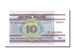 Banconote, Bielorussia, 10 Rublei, 2000, FDS