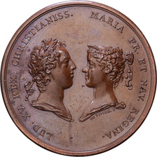 France, Médaille, Louis XV & Marie Leszczyńska, Naissance de Mesdames, 1727