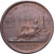 France, Medal, Louis XV, Les grandes routes, 1733, Bronze, MS(63)