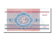 Banknote, Belarus, 5 Rublei, 1992, UNC(65-70)