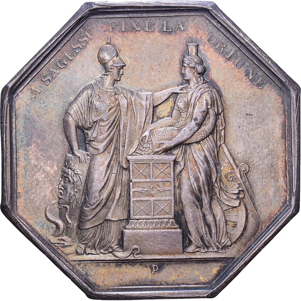 Francia, ficha, Banque de France, après 1880, Argento, SPL-