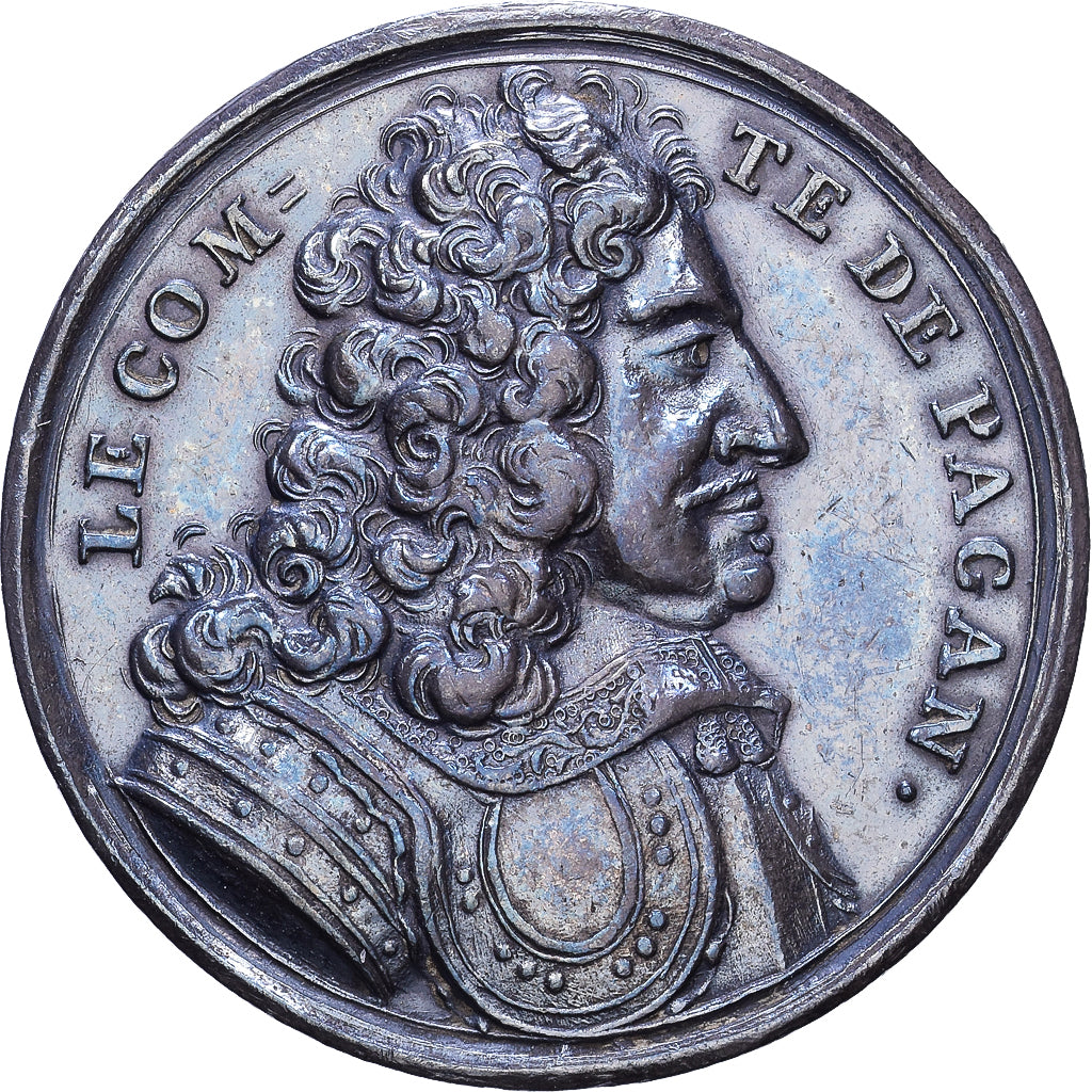 Frankrijk, Token, Comte Blaise François Pagan, Zilver, Dassier, Les Hommes